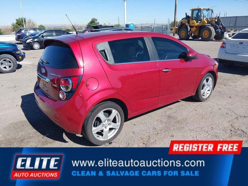 2013 Chevrolet Sonic LTZ Manual