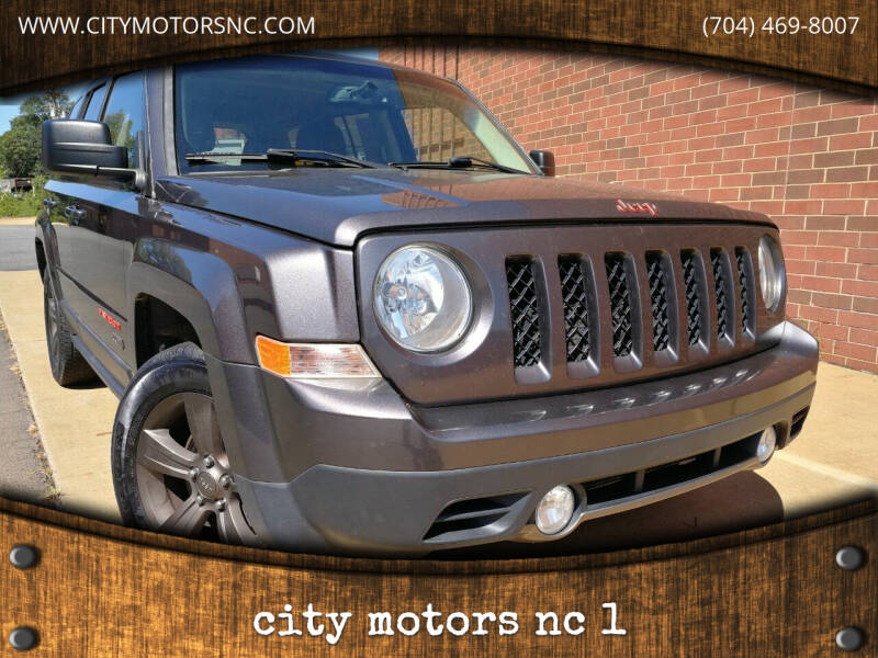 2016 Jeep Patriot for sale at city motors nc 1 in Harrisburg NC