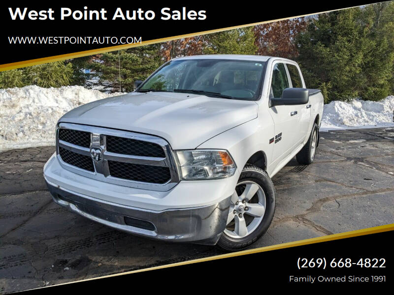 2018 RAM 1500 for sale at West Point Auto Sales in Mattawan MI