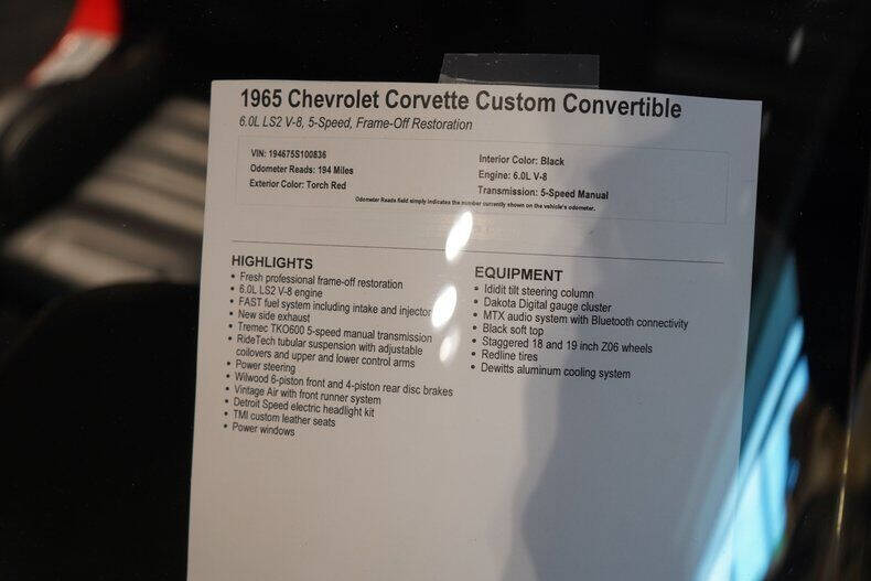 1965 Chevrolet Corvette