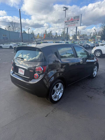 2016 Chevrolet Sonic LTZ Auto