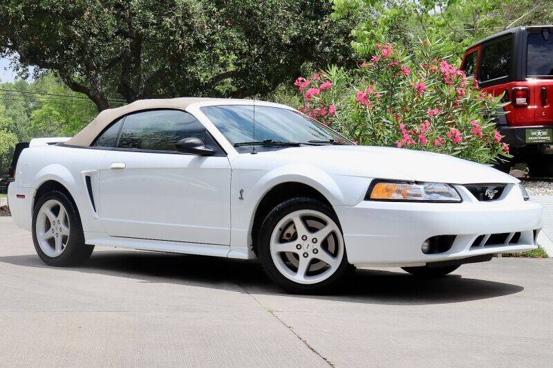 1999 Ford Mustang SVT Cobra for sale at SELECT JEEPS INC in League City TX