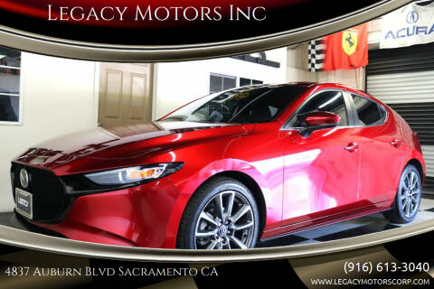 2020 Mazda Mazda3 Hatchback for sale at Legacy Motors Inc in Sacramento CA