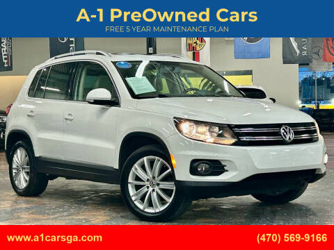 2012 Volkswagen Tiguan for sale at A-1 PreOwned Cars in Duluth GA