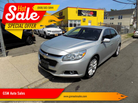 2016 Chevrolet Malibu Limited for sale at GSM Auto Sales in Linden NJ