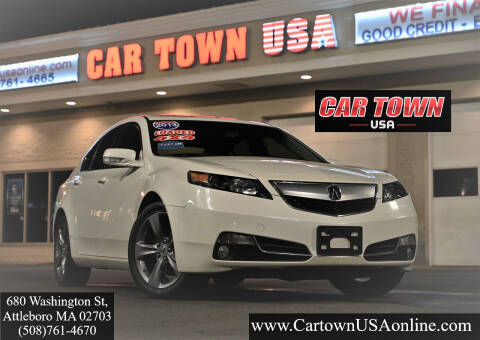 2013 Acura TL for sale at Car Town USA in Attleboro MA