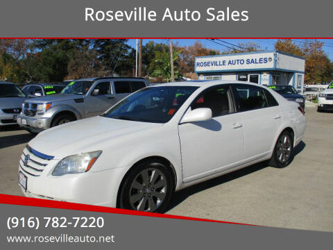 2005 Toyota Avalon for sale at Roseville Auto Sales in Roseville CA