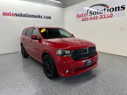 2013 Dodge Durango for sale at Auto Solutions in Warr Acres OK