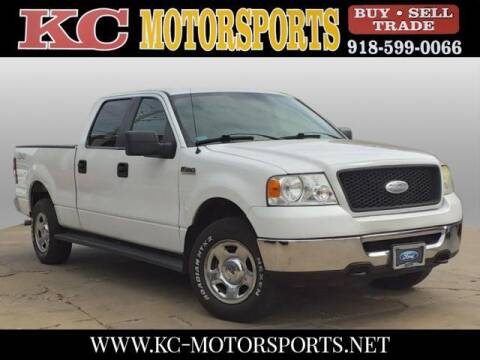 2006 Ford F-150 for sale at KC MOTORSPORTS in Tulsa OK