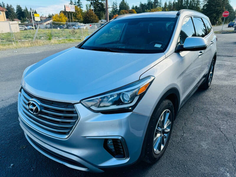 Used 2017 Hyundai Santa Fe SE with VIN KM8SN4HF8HU174750 for sale in Tacoma, WA