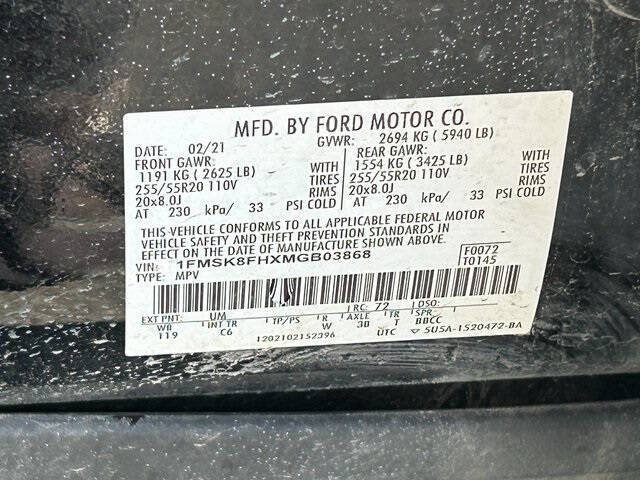 2021 Ford Explorer Limited