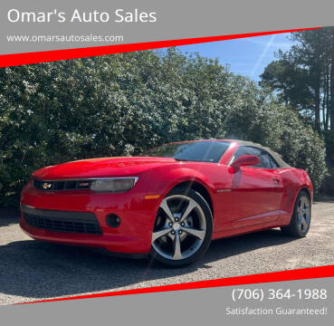 2014 Chevrolet Camaro for sale at Omar's Auto Sales in Martinez GA