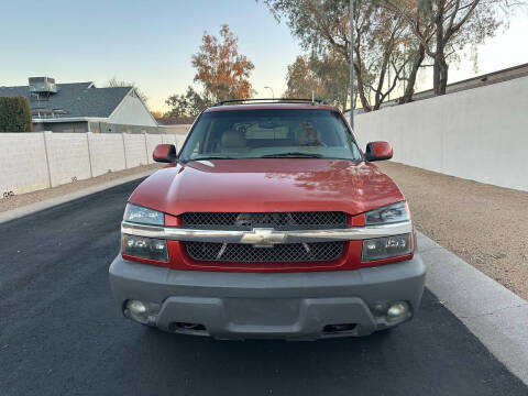 2002 Chevrolet Avalanche for sale at EV Auto Sales LLC in Sun City AZ