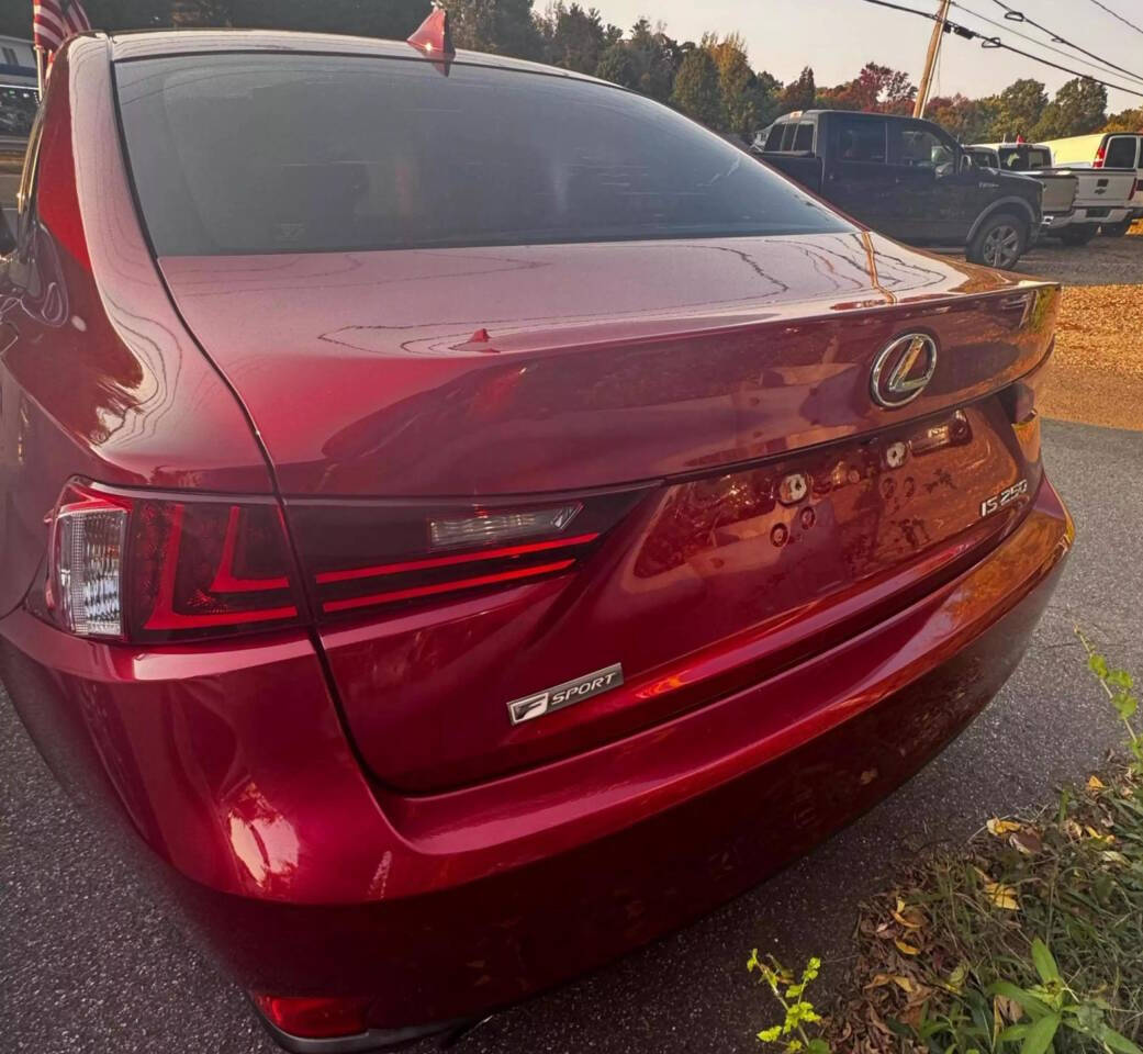 2015 Lexus IS 250 for sale at Adam Auto Sales Inc in Berlin, CT