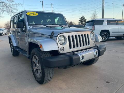 2018 Jeep Wrangler JK Unlimited for sale at AP Auto Brokers in Longmont CO