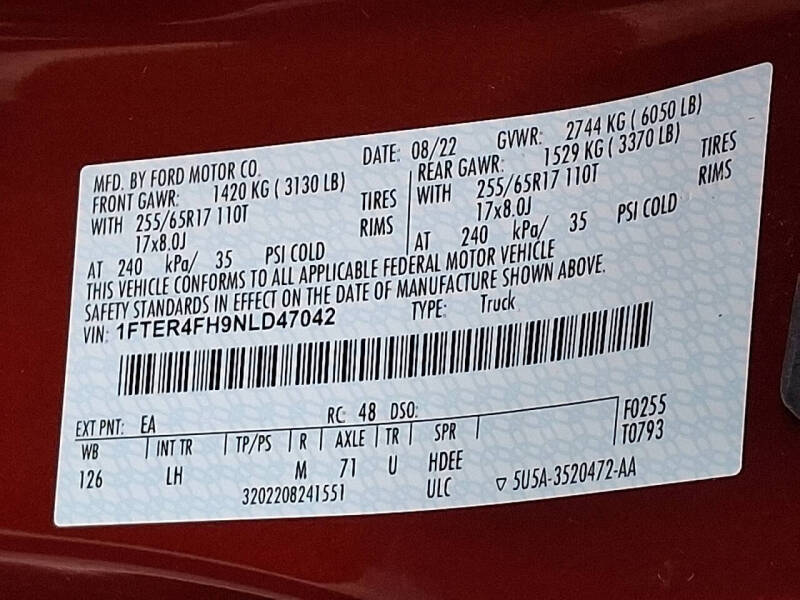 2022 Ford Ranger XLT