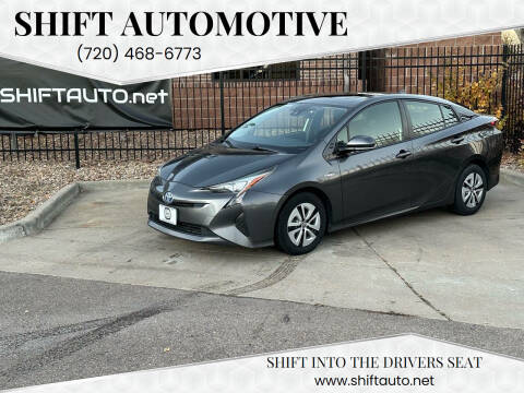 2016 Toyota Prius for sale at Shift Automotive in Lakewood CO