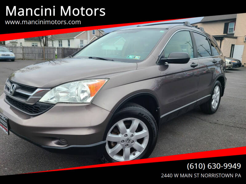 2011 Honda CR-V for sale at Mancini Motors in Norristown PA