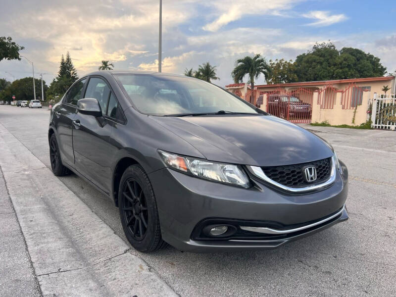 2013 Honda Civic for sale at MIAMI FINE CARS & TRUCKS in Hialeah FL
