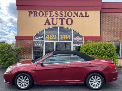 2012 Chrysler 200 for sale at Professional Auto Sales & Service in Fort Wayne IN
