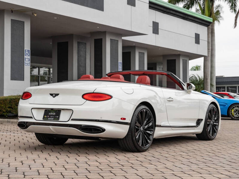 2022 Bentley Continental GTC Speed