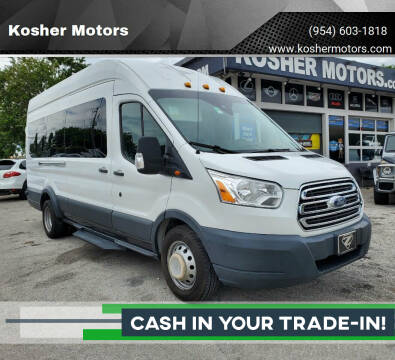 2017 Ford Transit for sale at Kosher Motors in Hollywood FL