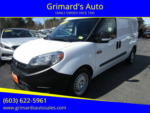 2016 RAM ProMaster City for sale at Grimard's Auto in Hooksett NH