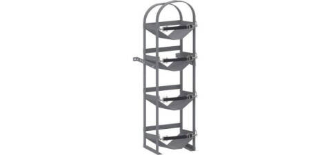 MTS 4-Tier Freon Rack