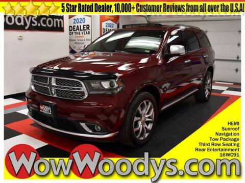 2016 Dodge Durango for sale at WOODY'S AUTOMOTIVE GROUP in Chillicothe MO