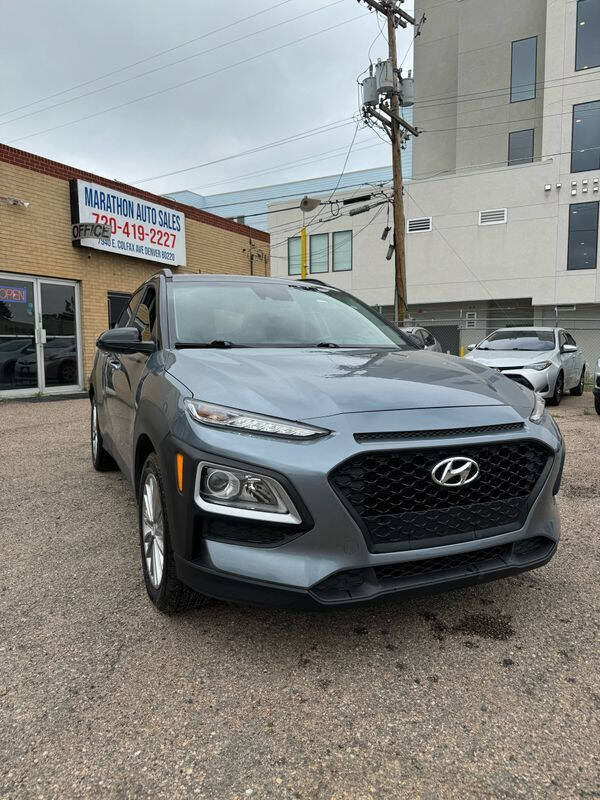 2021 Hyundai KONA for sale at MARATHON AUTO in Denver, CO