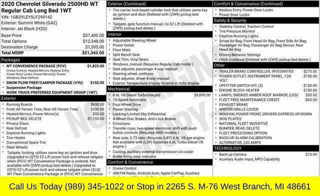 2020 Chevrolet Silverado 2500HD Work Truck