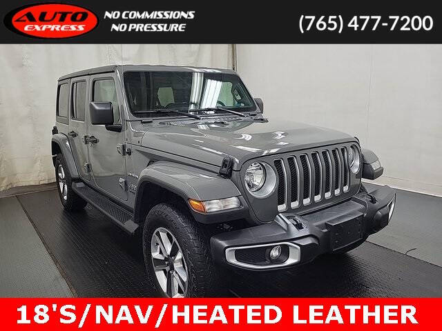 2021 Jeep Wrangler Unlimited for sale at Auto Express in Lafayette IN