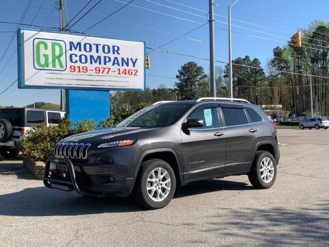 2015 Jeep Cherokee for sale at GR Motor Company in Garner NC