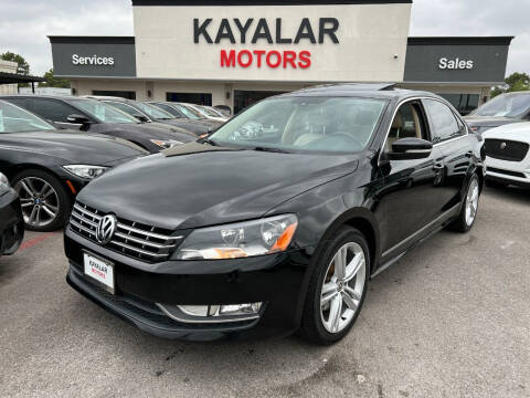 2014 Volkswagen Passat for sale at KAYALAR MOTORS SUPPORT CENTER in Houston TX