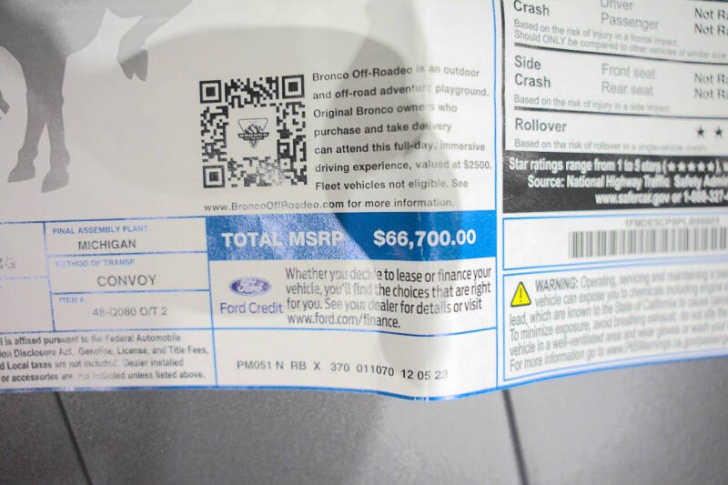 2023 Ford Bronco Badlands Advanced