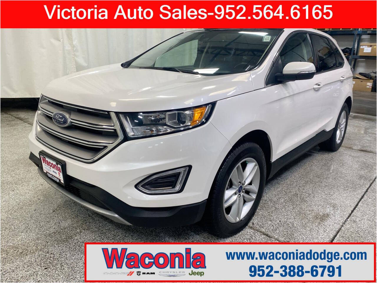 2018 Ford Edge for sale at Victoria Auto Sales in Victoria, MN