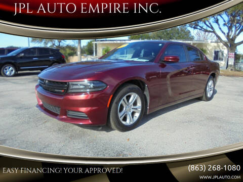 2019 Dodge Charger for sale at JPL AUTO EMPIRE INC. in Lake Alfred FL
