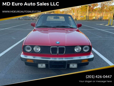 1989 BMW 3 Series for sale at MD Euro Auto Sales LLC in Hasbrouck Heights NJ