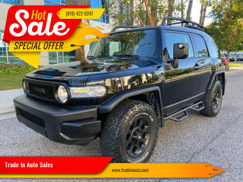 2012 Toyota FJ Cruiser for sale at Trade In Auto Sales in Van Nuys CA