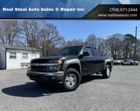 2005 Chevrolet Colorado for sale at Real Steal Auto Sales & Repair Inc in Gastonia NC