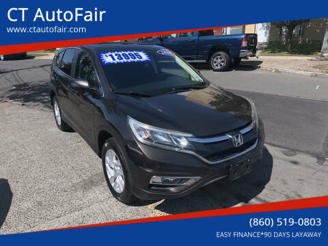 2016 Honda CR-V for sale at CT AutoFair in West Hartford CT