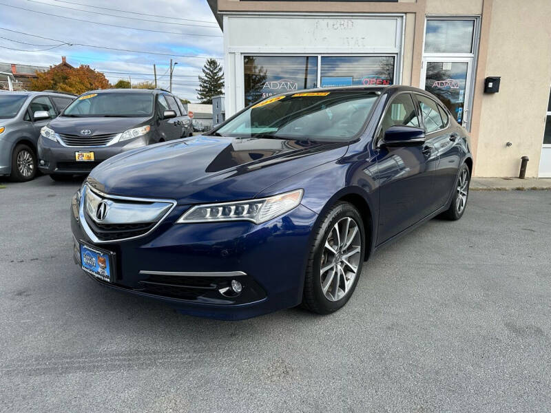 2015 Acura TLX for sale at ADAM AUTO AGENCY in Rensselaer NY