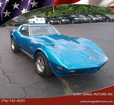 1973 Chevrolet Corvette for sale at JERRY GRADL MOTORS INC in North Tonawanda NY