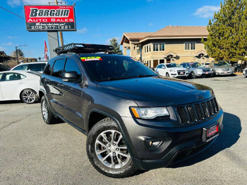 2015 Jeep Grand Cherokee for sale at Bargain Auto Sales LLC in Garden City ID