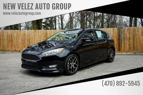 2015 Ford Focus for sale at NEW VELEZ AUTO GROUP in Gainesville GA