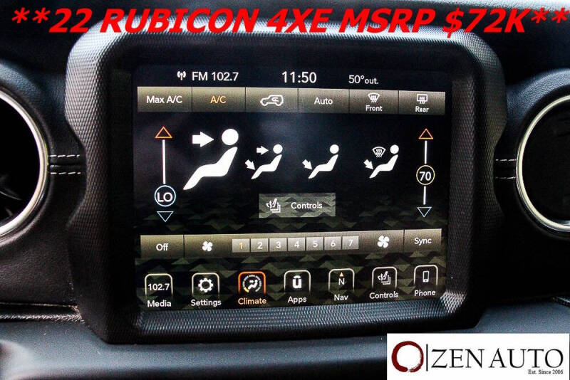 2022 Jeep Wrangler Unlimited Rubicon 4xe