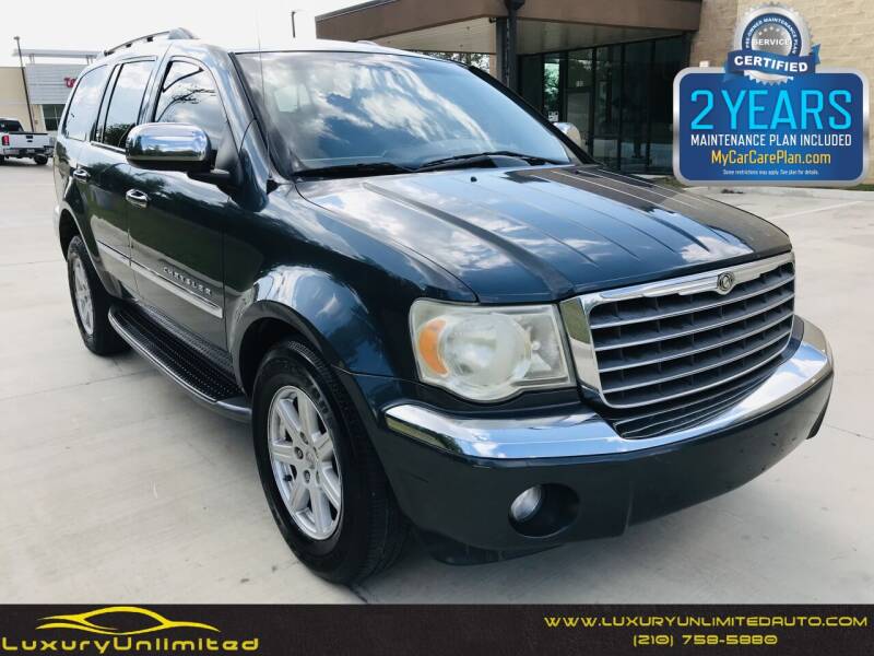 2007 Chrysler Aspen for sale at LUXURY UNLIMITED AUTO SALES in San Antonio TX