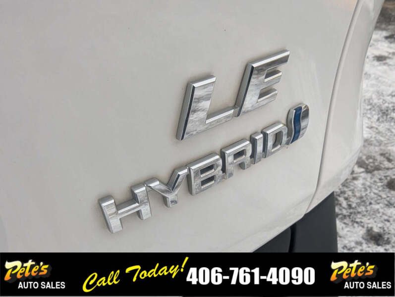 2020 Toyota RAV4 Hybrid LE