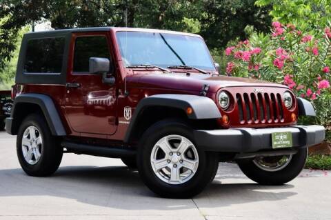 2009 Jeep Wrangler for sale at SELECT JEEPS INC in League City TX