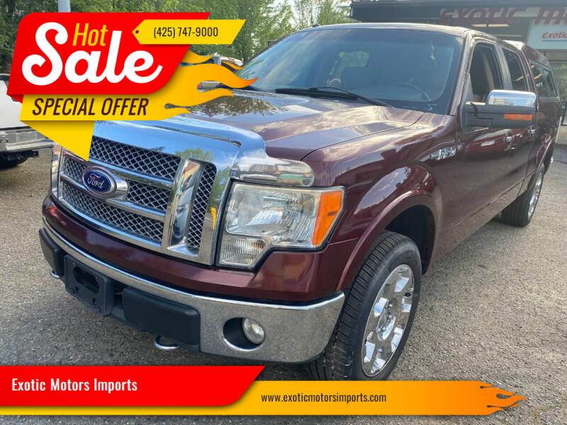 2010 Ford F-150 for sale at Exotic Motors Imports in Redmond WA